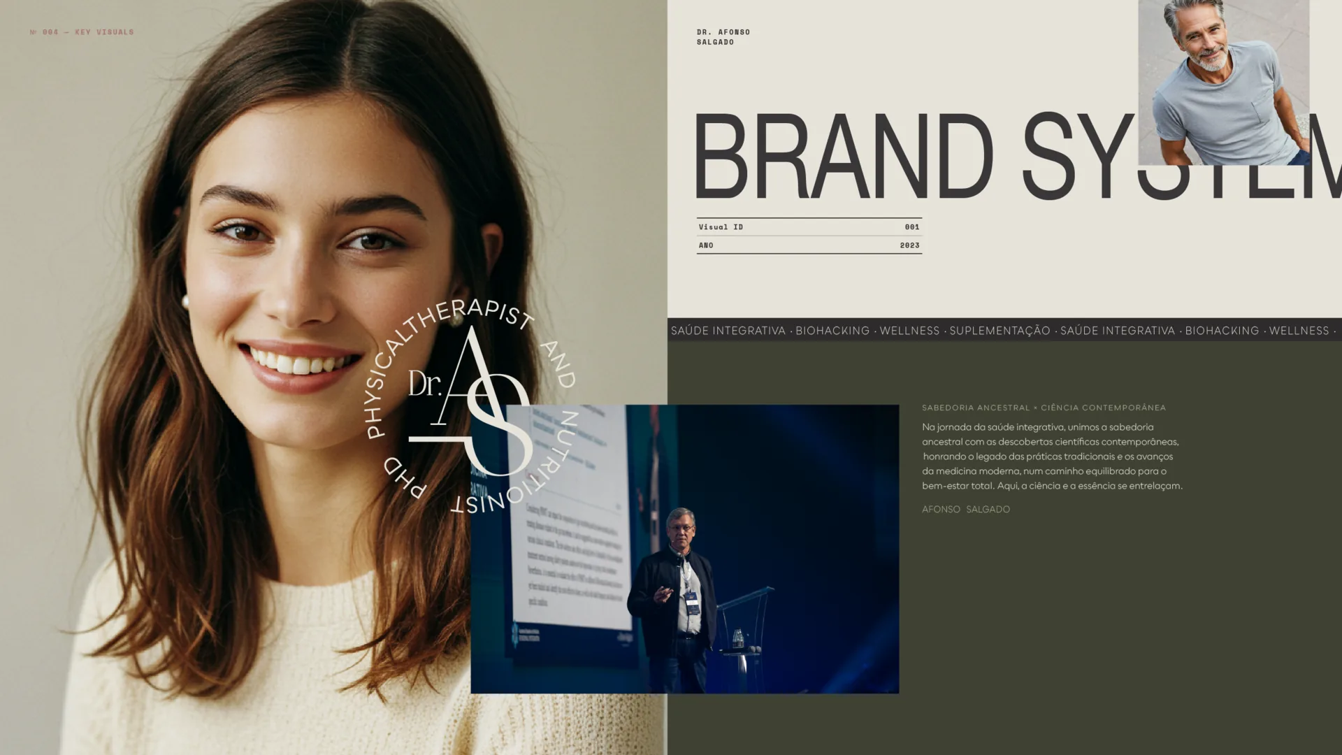 Brand system completo do Dr. Afonso Salgado